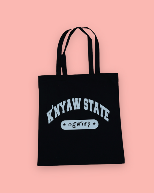 K'nyaw State Tote Bag (14.5"W x 16"H)